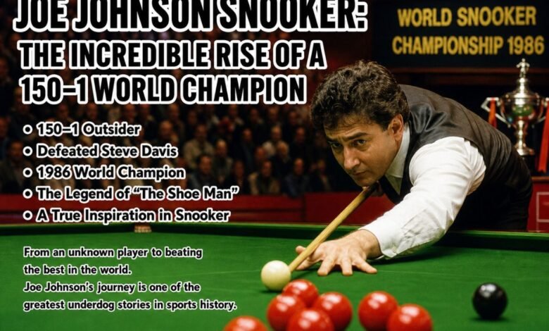 joe johnson snooker​